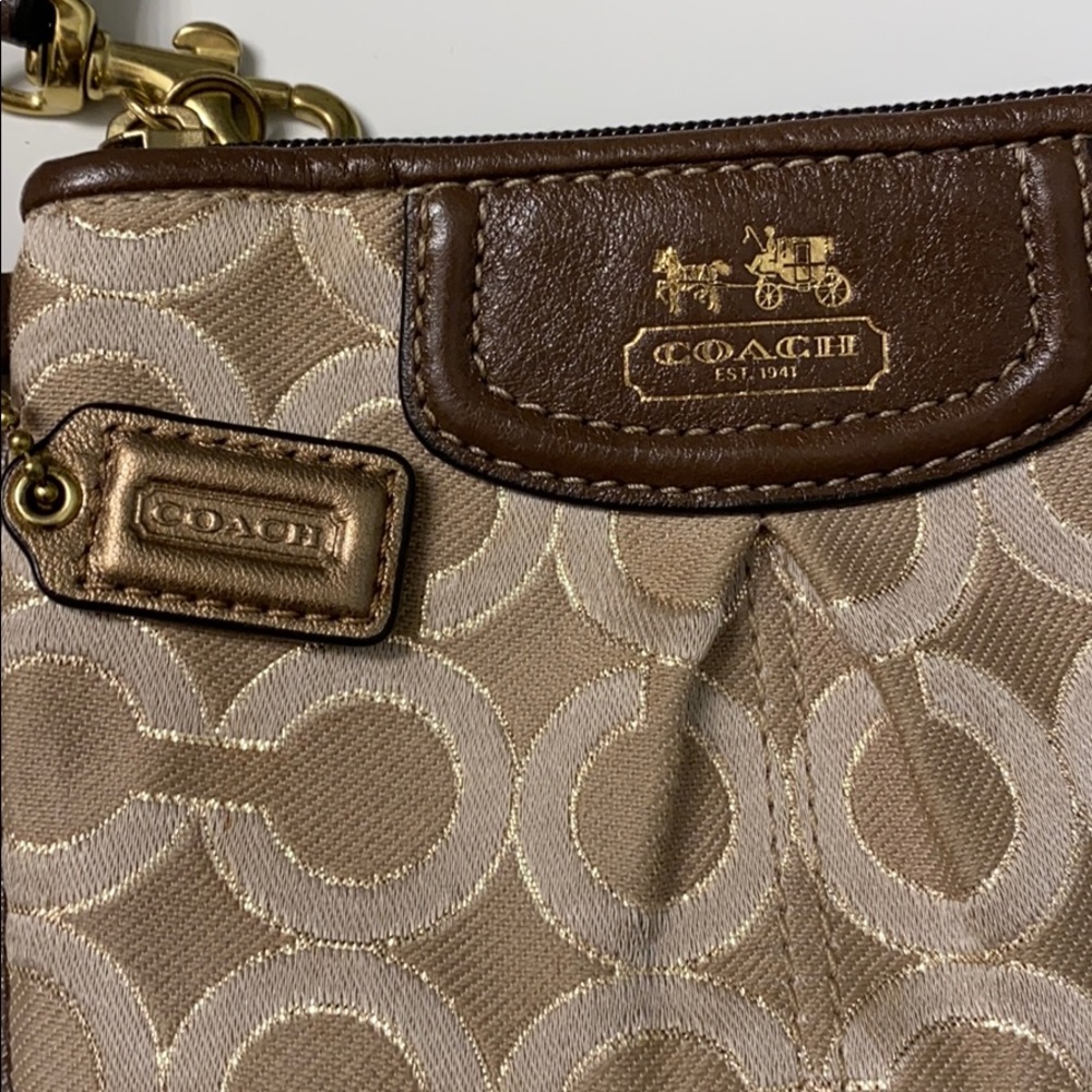 Authentic Coach Wristlet - Picture 2 of 7
